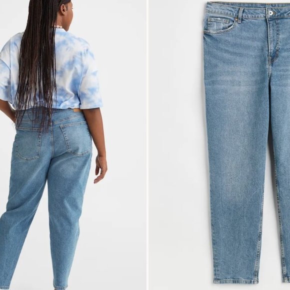 H&M+ Mom Loose-fit High Ankle Jeans - Picture 2 of 2